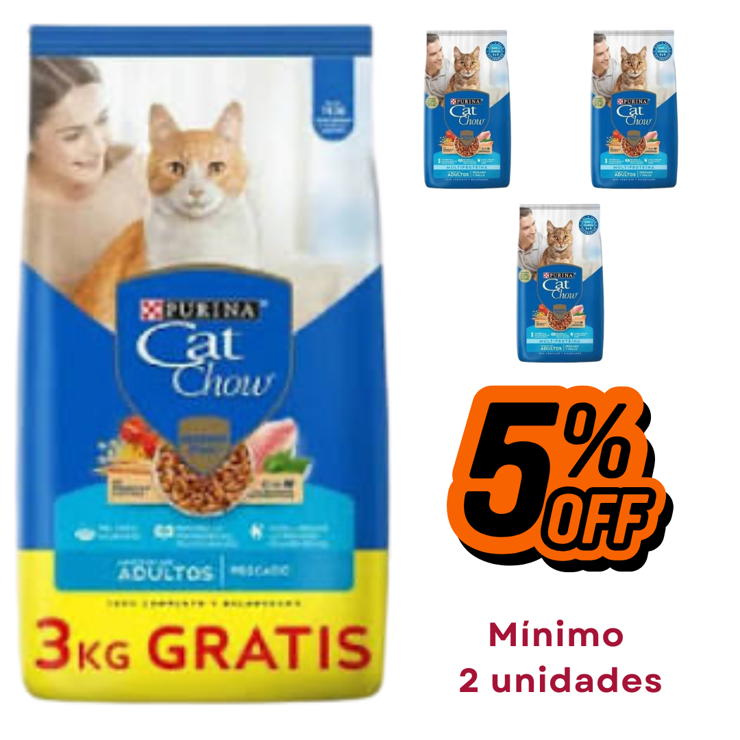 Cat Chow Gato Pescado 15 kg