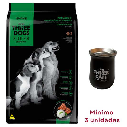 Three Dogs Perro Adulto 17 kg