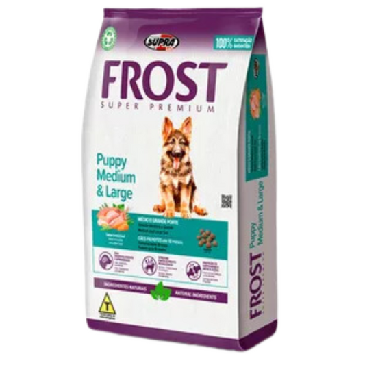 Frost Perro Cachorro Raza Mediana y Grande 17 kg