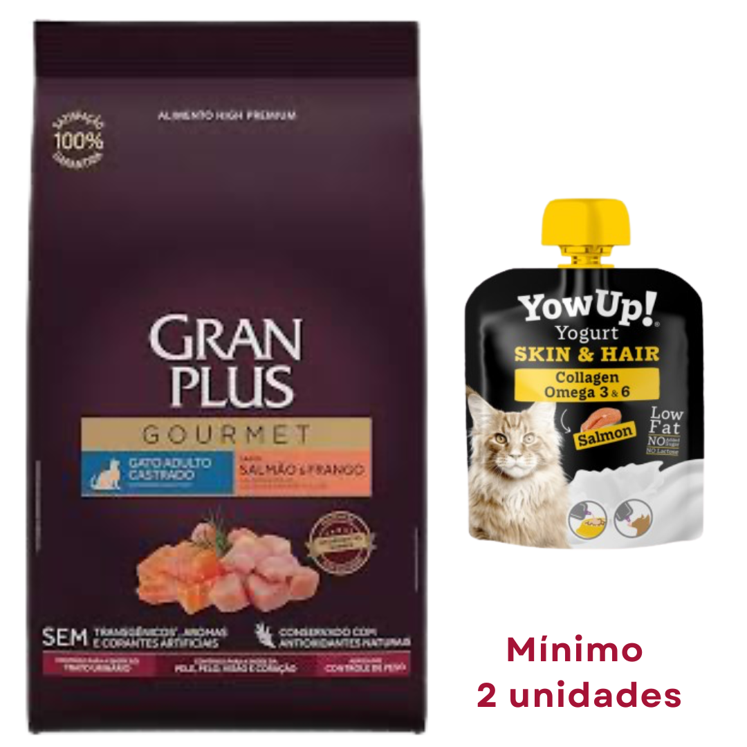 Gran Plus Gato Adulto Castrado Salmon 10 kg