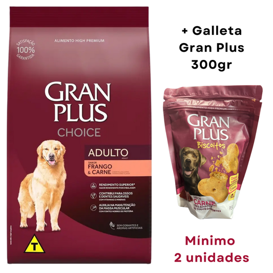 Gran Plus Choice Perro Adulto 20 kg