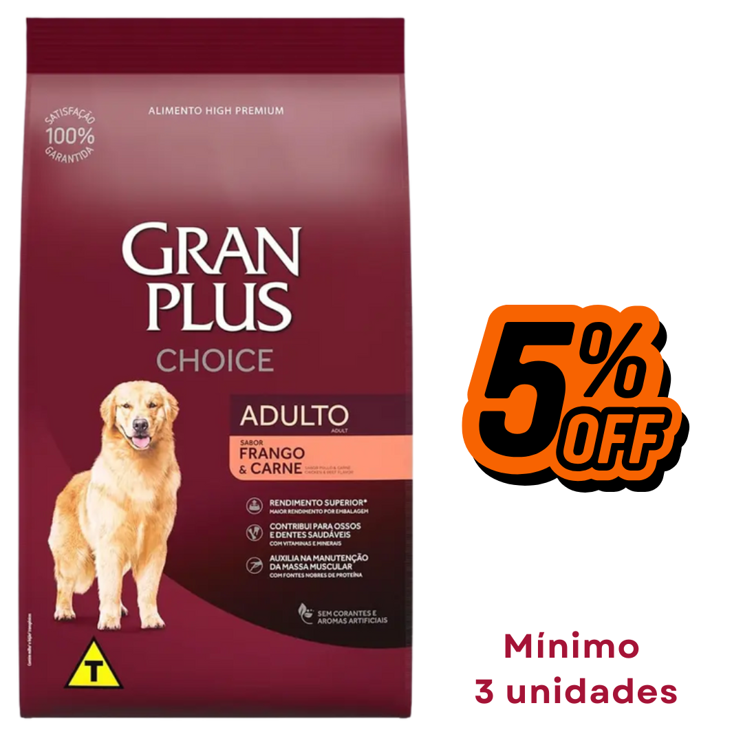 Gran Plus Choice Perro Adulto 20 kg