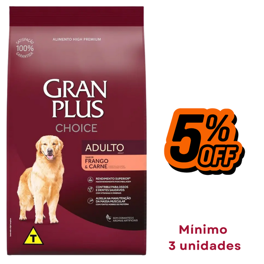 Gran Plus Choice Perro Adulto 20 kg