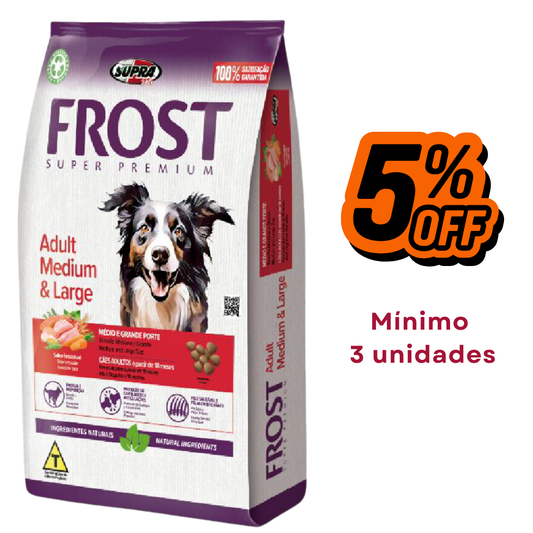 Frost Perro Adulto Raza Mediana y Grande 17 kg